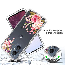 Coque en TPU anti-chute, antichoc pour votre OnePlus Nord N20 5G - une rose