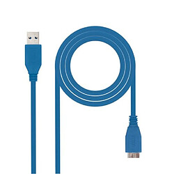 ? Câble USB 3.0 Type A/M vers Micro USB Type B/M - 1 M Bleu