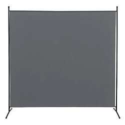 Helloshop26 Paravent de confidentialité tarazona 176 x 175 cm gris foncé 03_0008052