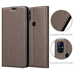 Cadorabo Coque OnePlus Nord N10 5G Etui en Brun pas cher