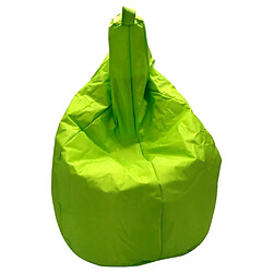 Alter Pouf de couleur unie, couleur verte, Dimensions 80 x 120 x 80 cm