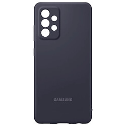 Coque Samsung Galaxy A72 Soft Touch Silicone Cover Original noir