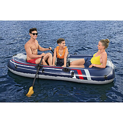 Bateau Gonflable Bestway Hydro-Force Trek X2 255x127 cm 2 Personnes Pagaie et Pompe