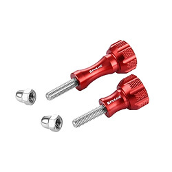 Avis Wewoo Pour GoPro HERO6 / 43225 rouge Session / 4 Session / 43163 + / 3/2/3, Xiaomi et Autres Caméras d'Action CNC Aluminium Bouton Pouce Inoxydable Boulon Écrou Vis Set