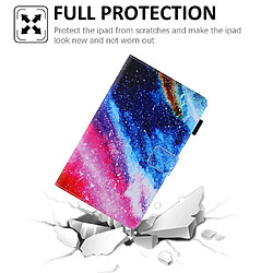 Etui en PU Impression de motifs avec support ciel coloré pour votre Samsung Galaxy Tab A7 Lite 8.7 pouces (2021) T220/T225