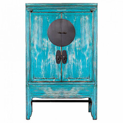 Acheter Armoire Alexandra House Living Bleu Bois 49 x 172 x 108 cm