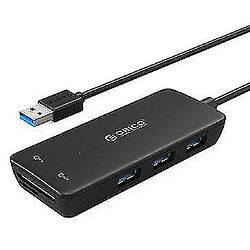 Acheter Universal H3TS-U3 Haute vitesse 3USB 3.0 PORTS Lecteur de cartes de moyeu multifonctionnel