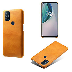 Coque en TPU + PU orange pour votre OnePlus Nord N10 5G