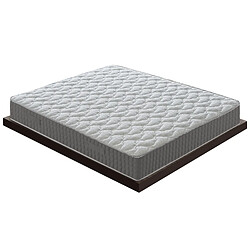 Materassi&Doghe Matelas mémoire de forme 140x190 - Epaisseur 22 cm - RELAX OLYMPE - Haute Densité - Réversible - 9 zones de confort