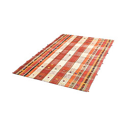 Vidal Tapis de laine 224x145 rouge Jajim