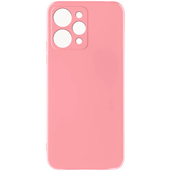 Avizar Coque pour Xiaomi Redmi 12 Semi-rigide Soft-touch Fast Cover Rose pale