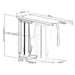 Acheter Maclean Support de boîtier d'ordinateur charge maximale 10kg