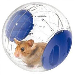 Universal Transparent, mignon, animal de compagnie, hamster, fan d'exercice, jouet en plastique de trot (bleu).