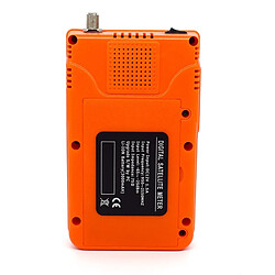 Wewoo iBRAVEBOX V9 Finder Digital Satellite Meter Orange pas cher