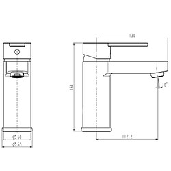 Acheter SCHÜTTE Mitigeur de lavabo ELEPHANT chrome