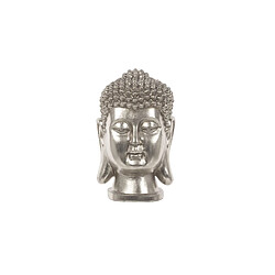 Beliani Figurine décorative argentée BOUDDHA pas cher