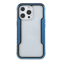 Coque en TPU + acrylique anti-chute, hybride noir/bleu pour votre Apple iPhone 13 Pro Max 6.7 pouces