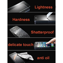 Avis Wewoo Verre trempé Transparent pour iPhone 5 / 5S / 5C 0.26mm 9 H + Surface Dureté 2.5D Anti-Explosion Film