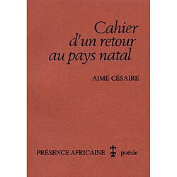 Cahier d'un retour au pays natal - Occasion