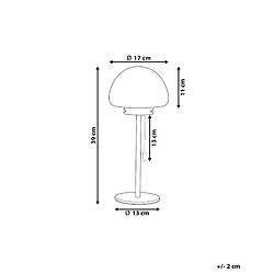 Avis Beliani Lampe à poser doré MORUGA