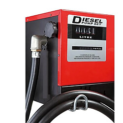 Varanmotors NEDLP-27 Pompe à fuel gasoil diesel 12V 40l/min 150W avec pistolet automatique, clapet anti-retour, crépine d'aspiration