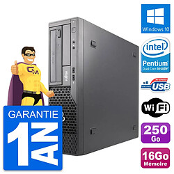 PC Fujitsu Esprimo E500 DT Intel G630 RAM 16Go Disque Dur 250Go Windows 10 Wifi - Occasion