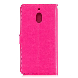 Avis Wewoo Housse Coque Crazy Horse Texture Horizontal Étui en cuir avec support et fentes pour cartes et portefeuille et cadre photo Nokia 2.1 Rose