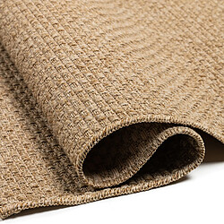 Thedecofactory BANGALOR - Tapis d'intérieur/extérieur aspect jute naturel 190x290 pas cher