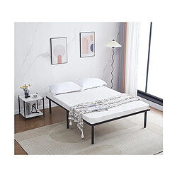 Habitat Et Jardin Cadre à lattes + pieds pour matelas 140 x 190 cm - 26 lattes