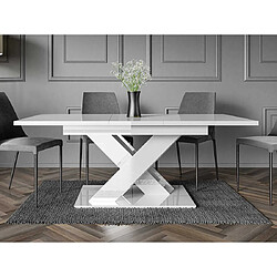 Avis Bestmobilier Buriti - table à manger extensible - blanche - 4 à 6 personnes