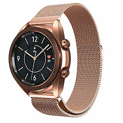 PHONECARE Bracelet Confortable Milanais Avec Fermoir Magnétique pourSamsung Galaxy Watch4 Classic - 42mm - rose