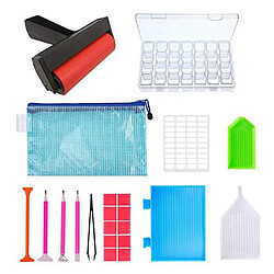 22 Pièces 5D Bricolage Diamant Peinture Accessoires Diamant Peinture Outils Kit