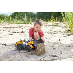 Lena Bulldozer Ride on Toy (Liebherr L5380), la pelle avant fonctionne vraiment et est entièrement articulée pour que les enfants puissent ramasser, déplacer, pousser ou labourer pas cher