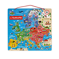 Juratoys-Janod puzzle carte europe magnetique