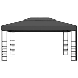 vidaXL Tonnelle 3x4 m Anthracite