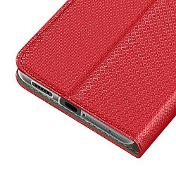 Acheter Avizar Étui pour Xiaomi 14T Clapet Magnétique Porte-carte Rouge