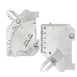 2x Jauge De Soudage Test Ulnar Soudeur Inspection Pont Cam Type Outil De Jauge De Soudure