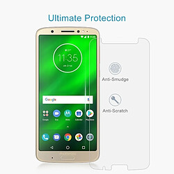 Wewoo Film en verre trempé de 0.26mm 9H 2.5D pour Motorola Moto G6 Plus pas cher