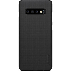 Alive Records NILLKIN Frosted Shield Stronger Cover + Stand Samsung Galaxy S10 Noir