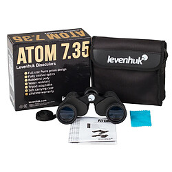 Acheter Levenhuk Atom 7x35 jumelle BK-7 Porro Noir