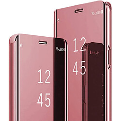 Coque Folio Rabat Miroir Pour Samsung Galaxy S23 FE Couleur Rose Little Boutik©