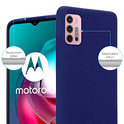 Avis Cadorabo Coque Motorola MOTO G10 / G30 Etui en Bleu