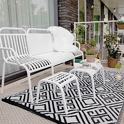 Esschert Design Tapis de jardin reversible Graphique pas cher