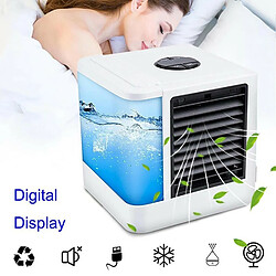 Climatiseur Portable Mini Ventilateur De Refroidissement Humidificateur Évaporatif Cool