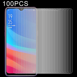 Wewoo Film de verre trempé 100 PCS 9H 2.5D pour OPPO A7x / F9 (F9 Pro)