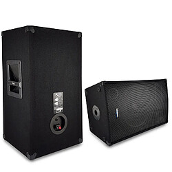 Acheter Paire d'enceintes Sono Bass Reflex Trapézoïdal à 3 voies 15"/38cm - 2 x 700W - AUDIO CLUB 15