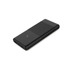 Ksix Batterie externe/Power Bank 10000mAh 22.5W - Ultra-mince - Technologie PD - Recharge simultanée - 1x USB-A , 1x USB-C 