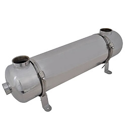 vidaXL Échangeur de chaleur pour piscine 613 x 134 mm 75 kW