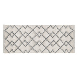 Five Simply Smart Tapis Ethnique pour salle de bain - 50 x 120 cm - Gris