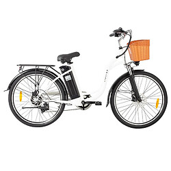 DYU C6 Vélo Électrique 350W Moteur 36V 12.5AH - Blanc